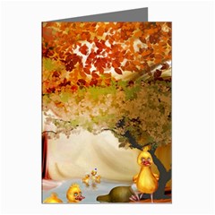 Art Kuecken Badespass Arrangemen Greeting Cards (pkg Of 8)