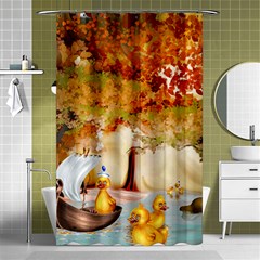 Art Kuecken Badespass Arrangemen Shower Curtain 48  X 72  (small)  by Amaryn4rt