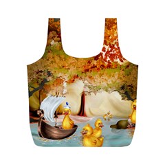 Art Kuecken Badespass Arrangemen Full Print Recycle Bag (m) by Amaryn4rt