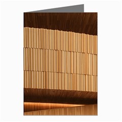 Architecture Art Boxes Brown Greeting Cards (pkg Of 8) by Amaryn4rt