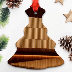 Architecture Art Boxes Brown Ornament (christmas Tree) 