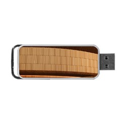 Architecture Art Boxes Brown Portable Usb Flash (two Sides) by Amaryn4rt