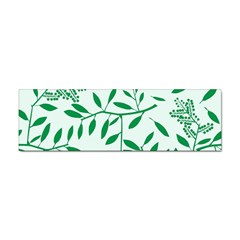 Leaves Foliage Green Wallpaper Sticker Bumper (10 Pack) by Amaryn4rt