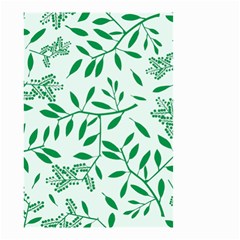 Leaves Foliage Green Wallpaper Small Garden Flag (two Sides) by Amaryn4rt