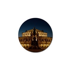 Dresden Semper Opera House Golf Ball Marker by Amaryn4rt