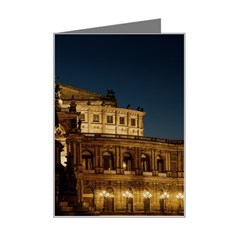 Dresden Semper Opera House Mini Greeting Card by Amaryn4rt