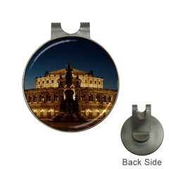 Dresden Semper Opera House Hat Clips With Golf Markers by Amaryn4rt