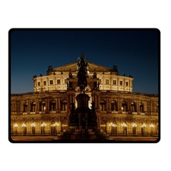 Dresden Semper Opera House Fleece Blanket (small) by Amaryn4rt