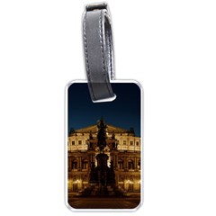 Dresden Semper Opera House Luggage Tag (one Side) by Amaryn4rt