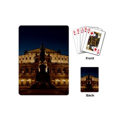 Dresden Semper Opera House Playing Cards Single Design (mini) by Amaryn4rt