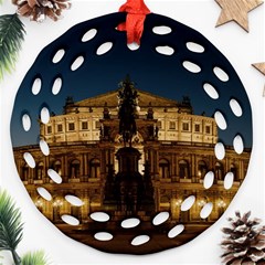 Dresden Semper Opera House Ornament (round Filigree)