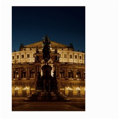 Dresden Semper Opera House Large Garden Flag (two Sides) by Amaryn4rt