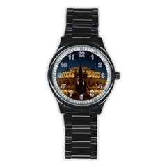 Dresden Semper Opera House Stainless Steel Round Watch by Amaryn4rt