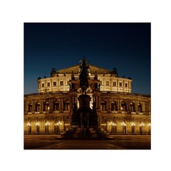 Dresden Semper Opera House Square Satin Scarf (30  X 30 ) by Amaryn4rt