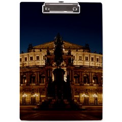 Dresden Semper Opera House A4 Acrylic Clipboard by Amaryn4rt