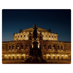 Dresden Semper Opera House Premium Plush Fleece Blanket (medium) by Amaryn4rt