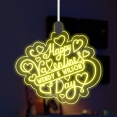 Happy Valentine - LED Acrylic Ornament