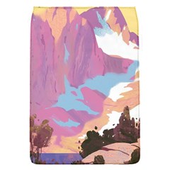 Pink Mountains Grand Canyon Psychedelic Mountain Removable Flap Cover (s) by Modalart