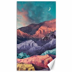 Adventure Psychedelic Mountain Canvas 40  X 72 