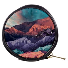 Adventure Psychedelic Mountain Mini Makeup Bag