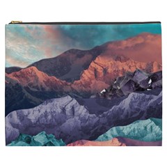 Adventure Psychedelic Mountain Cosmetic Bag (xxxl)