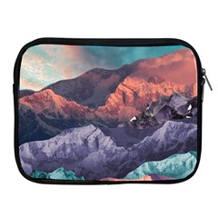 Adventure Psychedelic Mountain Apple Ipad 2/3/4 Zipper Cases