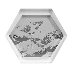 Adventure Psychedelic Mountain Hexagon Wood Jewelry Box