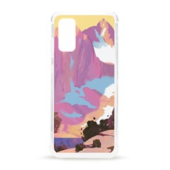 Pink Mountains Grand Canyon Psychedelic Mountain Samsung Galaxy S20 6 2 Inch Tpu Uv Case by Modalart