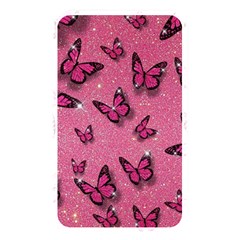 Pink Glitter Butterfly Memory Card Reader (rectangular) by Modalart