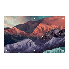 Adventure Psychedelic Mountain Banner And Sign 5  X 3  by Modalart