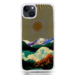 Surreal Art Psychadelic Mountain iPhone 14 Plus TPU UV Print Case Front