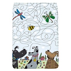 Dog Puzzle Maze Bee Butterfly Removable Flap Cover (s) by Modalart