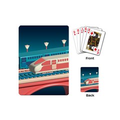 Bridge Transportation Train Toys Playing Cards Single Design (mini)