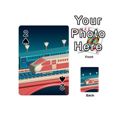 Bridge Transportation Train Toys Playing Cards 54 Designs (mini)