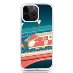 Bridge Transportation Train Toys Iphone 14 Pro Max Tpu Uv Print Case by Modalart