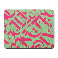 Pattern Ornament Gothic Style Elegant Font Tattoos Small Mousepad