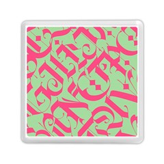 Pattern Ornament Gothic Style Elegant Font Tattoos Memory Card Reader (Square)