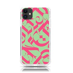 Pattern Ornament Gothic Style Elegant Font Tattoos iPhone 11 TPU UV Print Case