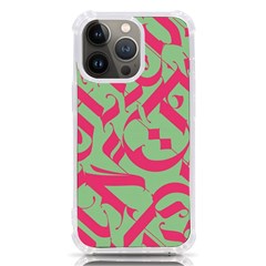 Pattern Ornament Gothic Style Elegant Font Tattoos iPhone 13 Pro TPU UV Print Case