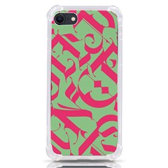 Pattern Ornament Gothic Style Elegant Font Tattoos iPhone SE