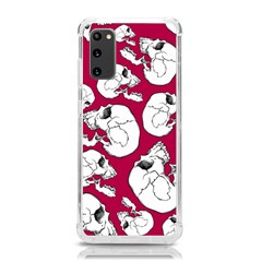 Terrible Frightening Seamless Pattern With Skull Samsung Galaxy S20 6 2 Inch Tpu Uv Case by Bedest