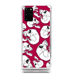 Terrible Frightening Seamless Pattern With Skull Samsung Galaxy S20plus 6 7 Inch Tpu Uv Case by Bedest