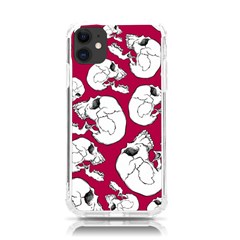 Terrible Frightening Seamless Pattern With Skull Iphone 11 Tpu Uv Print Case by Bedest