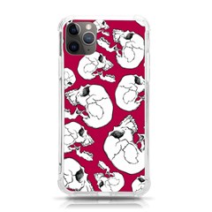 Terrible Frightening Seamless Pattern With Skull Iphone 11 Pro Max 6 5 Inch Tpu Uv Print Case by Bedest