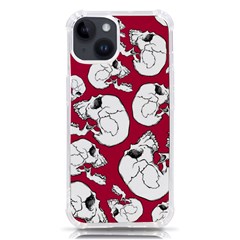 Terrible Frightening Seamless Pattern With Skull Iphone 14 Tpu Uv Print Case by Bedest