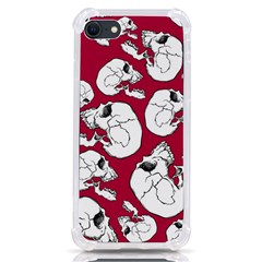 Terrible Frightening Seamless Pattern With Skull Iphone Se by Bedest