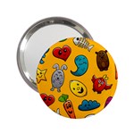 Graffiti Characters Seamless Ornament 2.25  Handbag Mirrors Front