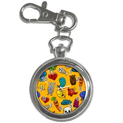 Graffiti Characters Seamless Ornament Key Chain Watches by Bedest