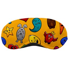 Graffiti Characters Seamless Ornament Sleep Mask by Bedest