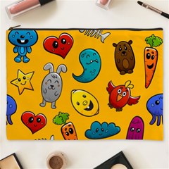 Graffiti Characters Seamless Ornament Cosmetic Bag (xxxl) by Bedest